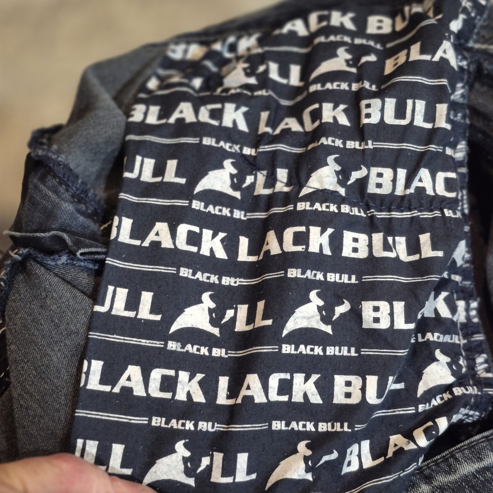 Black Bull Slim Fit Jeans for Men - Picture 5 of 7